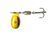 Блешня оберталка Condor Fishing Gourmet Lights (5116) №4 10г Колір: 916, фото 1