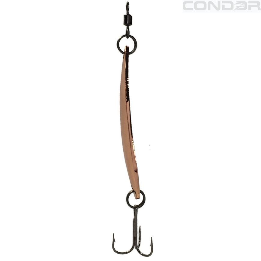 Блешня коливалка з латуні Condor Fishing (5815) 15г 55мм Колір: 02, фото 2