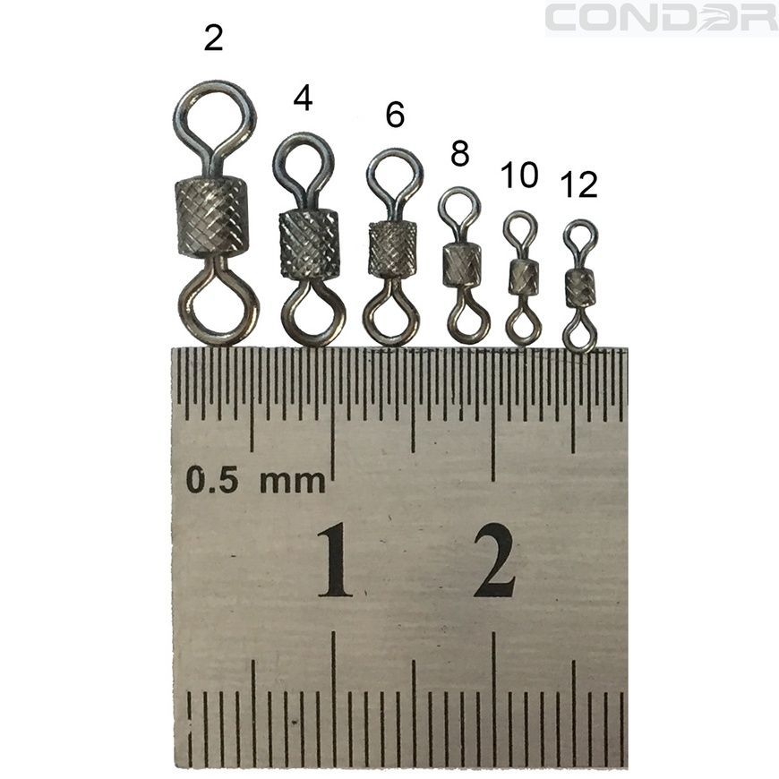 Вертлюг Condor CR41002 #10 13кг. (уп. 10шт.), фото 3