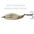 Блесна Кастмастер Condor Fishing (1103) 10.5г 45 мм Цвет: 09 дефект фарби, фото 1