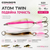 Блешня коливаюча подвійна Condor Fishing ATOM Twin (5221) 21г 68мм Колір: 15/03, фото 1