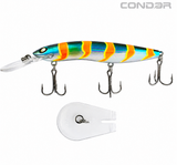 Воблер Condor Fishing Perfecte Dancer 125F 125мм 20г 3.0-6.0м Цвет: Red Thunder, фото 1