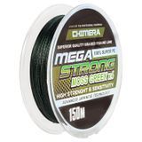 Шнур Chimera Megastrong Мoss Green PE X4 150м 0.16мм 12.6кг, фото 1