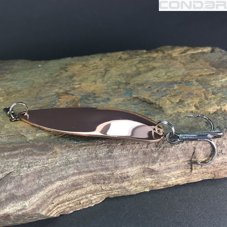 Блешня коливалка з латуні Condor Fishing (5866) 19г 70мм Колір: 02, фото 3