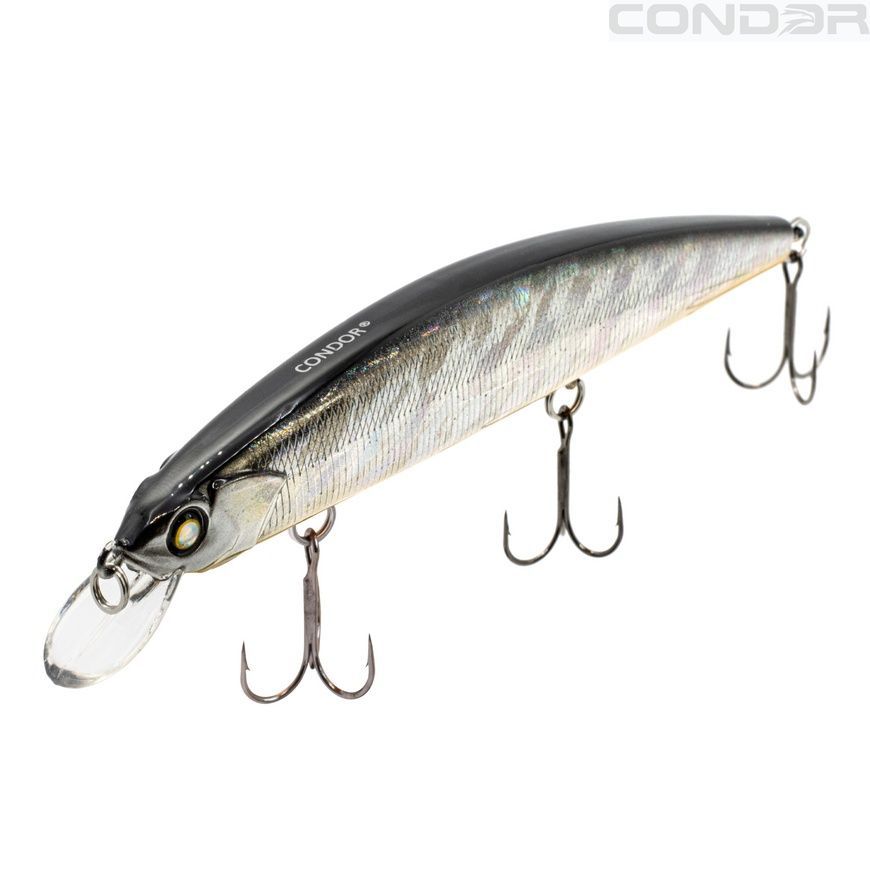 Воблер Condor Fishing Rudy 110SP 110мм 17г 0-1.8м Цвет: fog, фото 2