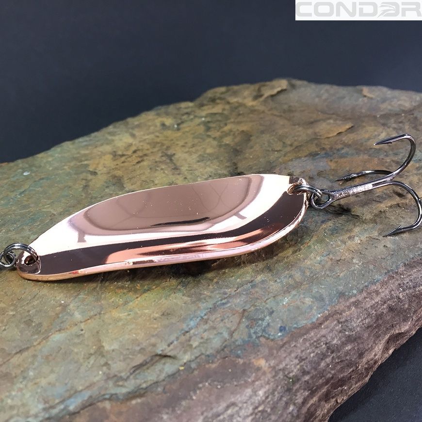Блесна колебалка из латуни Condor Fishing (5864) 28г 73мм Цвет: 02, фото 3