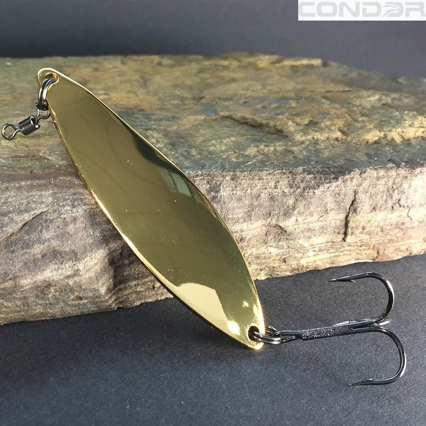 Блешня коливалка з латуні Condor Fishing (5873) 21г 77мм Колір: 03, фото 3