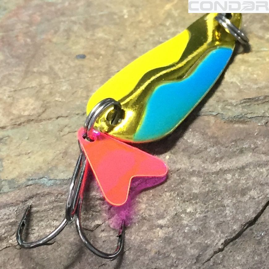Блесна колебалка Condor Fishing Amulet (5037) 15г 45мм Цвет: UK2022, фото 2