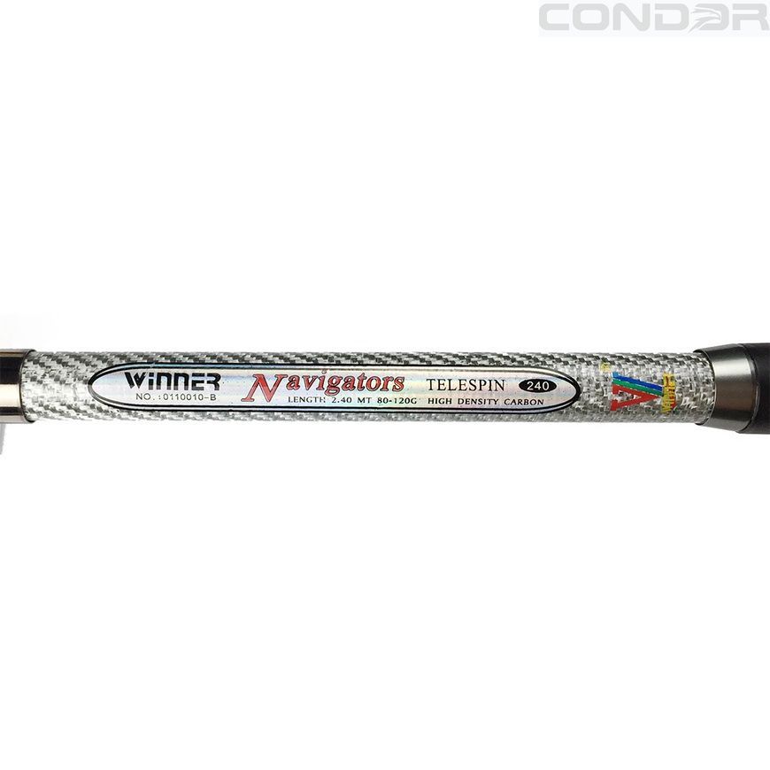 Cпіннінг телескопічний Apache Navigators 3.60м 80-150г, фото 5