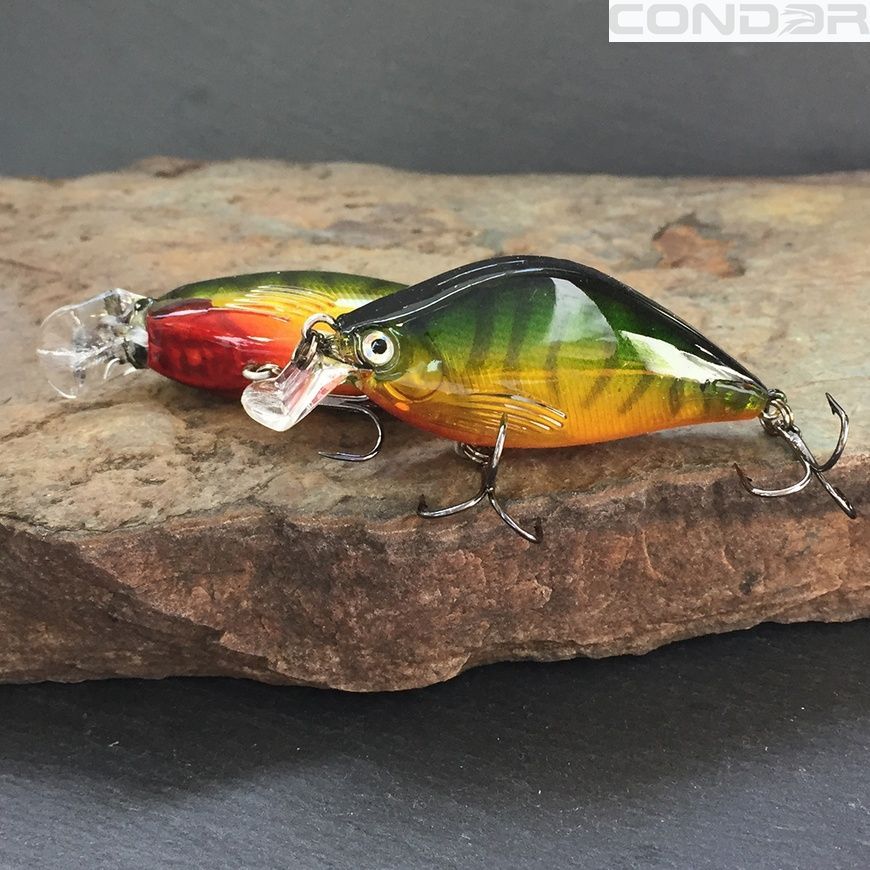 Воблер Condor Magic Flat Crank 3D 55S 55мм. 8гр. #316, фото2 Воблер Condor Magic Flat Crank 3D 55S 55мм. 8гр. #316, фото 2