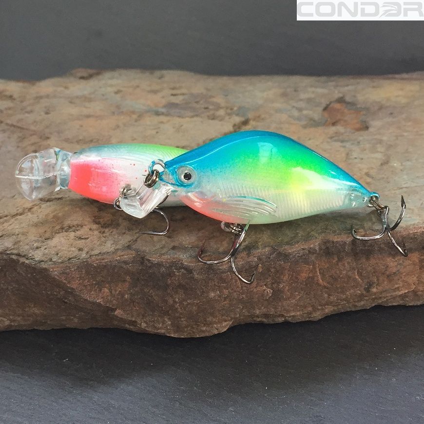 Воблер Condor Fishing Magic Flat Crank 3D 55S 55мм 8г Колір: 317, фото 2