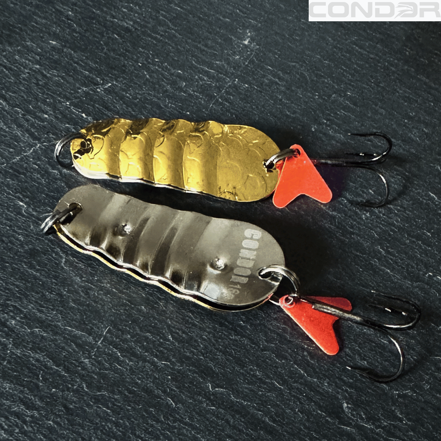 Блесна колеблющаяся двойная Condor Fishing Wave Twin (5236) 16г 55мм Цвет: 05/01, фото 3