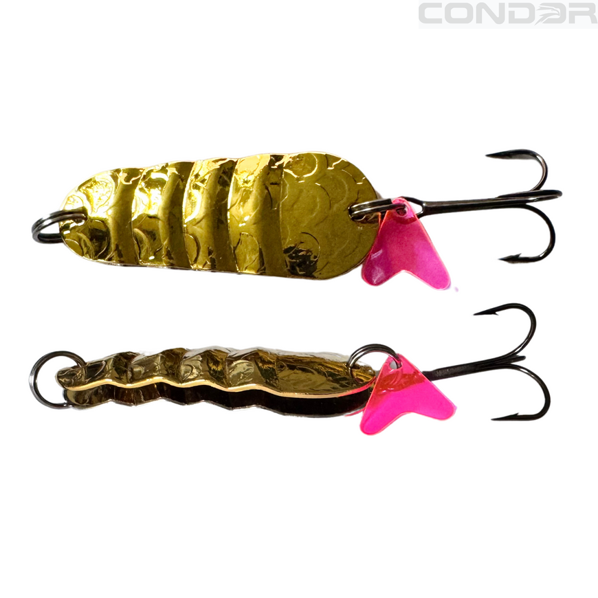 Блесна колеблющаяся двойная Condor Fishing Wave Twin (5236) 16г 55мм Цвет: 05/01, фото 2