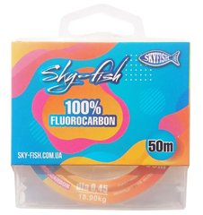 Флюорокарбон Sky Fish Fluorocarbon 100% 50м. 0.16мм. 4.80кг., фото 1