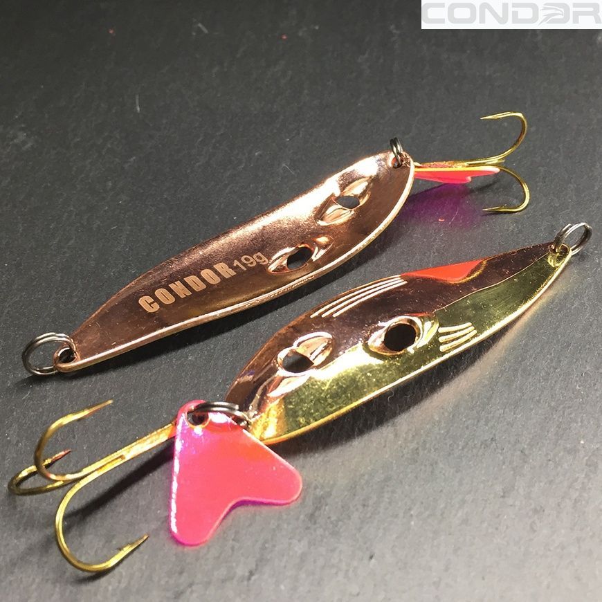 Блешня коливалка Glider Condor Fishing (5049) 19г 83мм Колір: 5, фото 2
