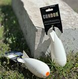 Кормушка Ракета Condor Fishing малая 135х52мм БЕЛАЯ, фото 1