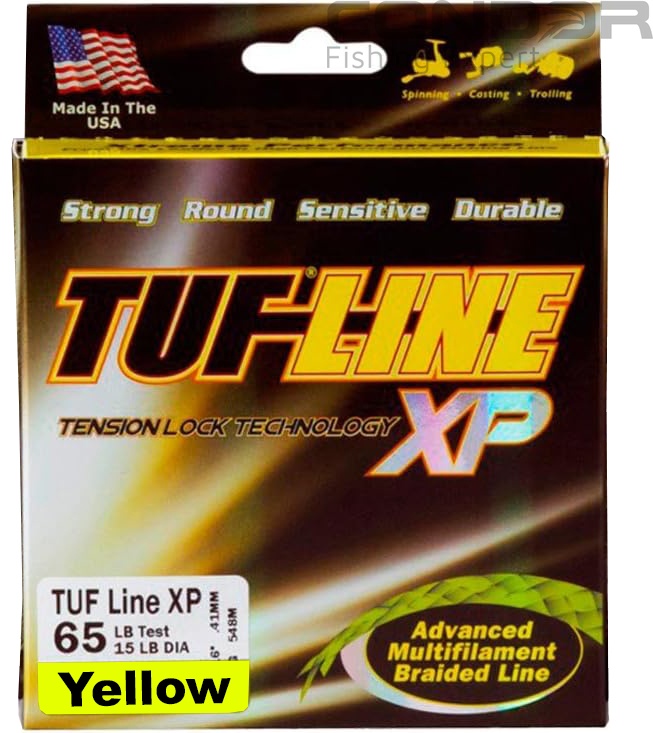 Шнур Tuf Line XP Yellow 137м. 0.28мм. 14.0кг., фото 1