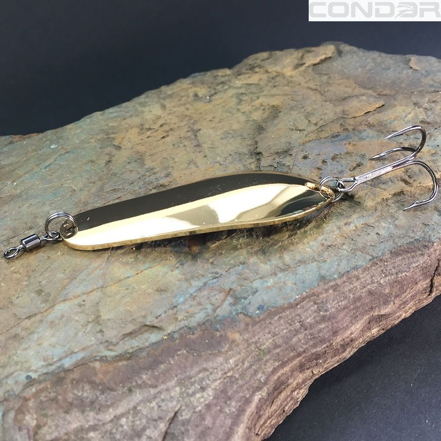 Блесна колебалка из латуни Condor Fishing (5859) 24г 73мм Цвет: 03, фото 2