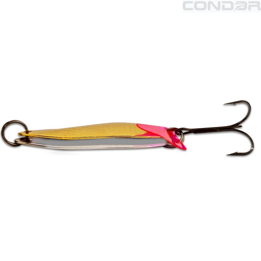 Блесна колеблющаяся двойная Condor Fishing Greedy Twin (5223) 18г 65мм Цвет: 05/01, фото 2