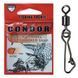 Европейская застежка с вертлюгом Condor Fishing CR43003 #8 7кг 10шт