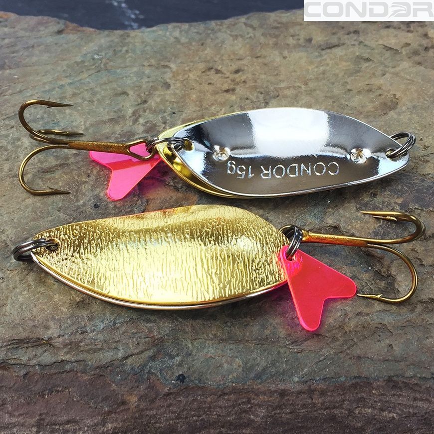 Блесна колеблющаяся двойная Condor Fishing (5203) 15г 50мм Цвет: 05/01, фото 2