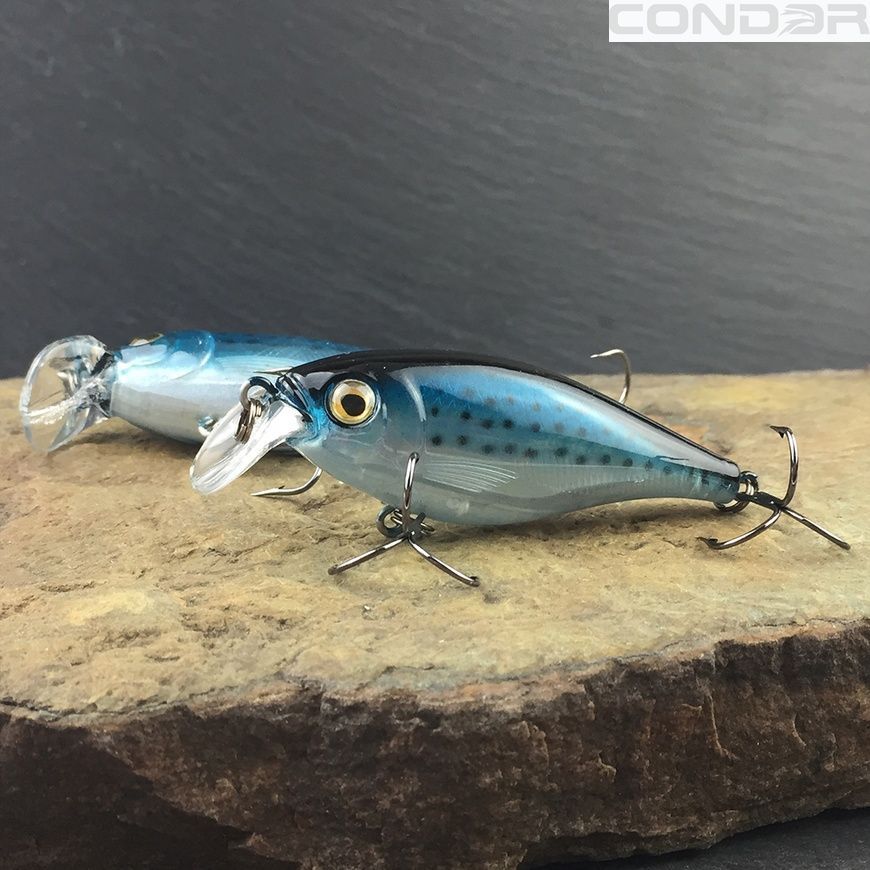 Воблер Condor Fishing Brave Robber 3D 60F 60мм 8г 0-0.5м Колір: 302, фото 2