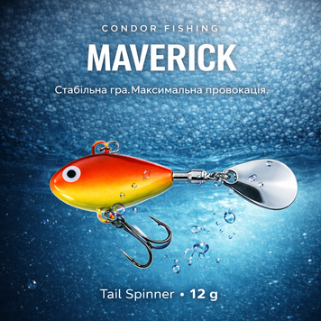 Тейл-спиннер Maverick 12г Цвет: 814, фото 1