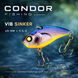 Цикада Condor Fishing VIB Sinker 9.5г 45мм Цвет: Triple area