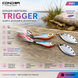 Блесна вертушка Condor Fishing TRIGGER (3501) 18г цвет: 759