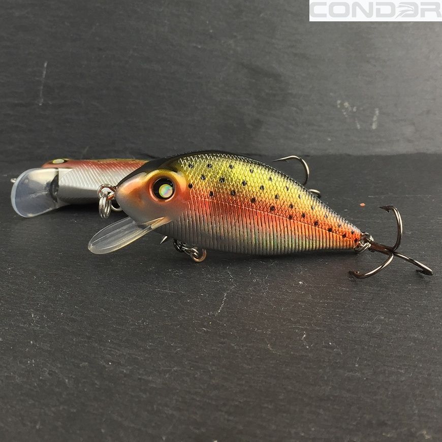 Воблер Condor Fishing Artful Crucian 70F 70мм 11г 0-1.0м Колір: 169, фото 3
