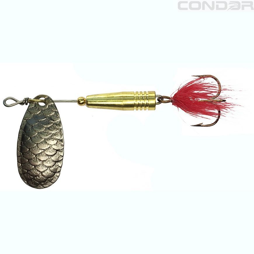 Блесна вертушка Condor Fishing Fiber Classic (5170) №3 6г Цвет: 010, фото 2