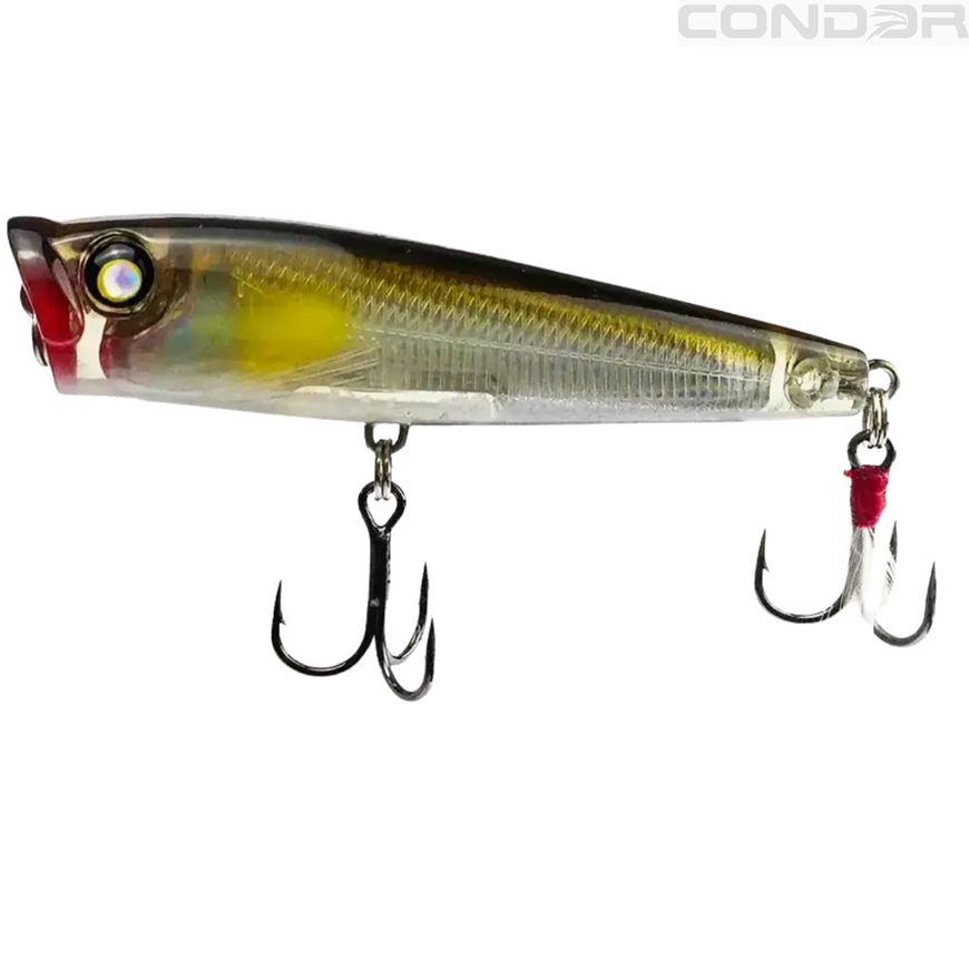 Воблер Condor Fishing Ritmo Popper 3D 65F 65мм 6.5г Колір: 305, фото 3