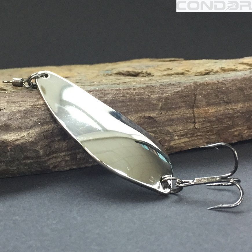 Блесна колебалка из латуни Condor Fishing (5872) 21г 68мм Цвет: 01, фото 3
