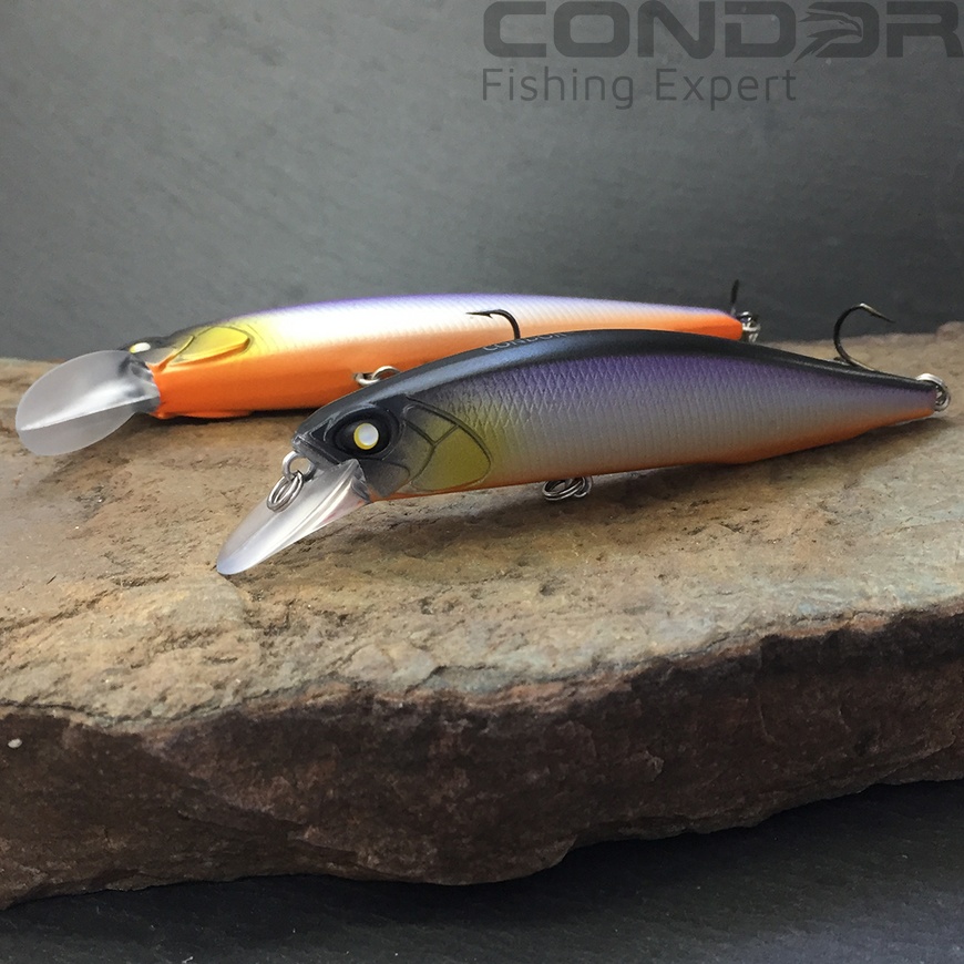 Воблер Condor Best Minnow 100SP 100мм. 14.5гр. 0-1.2м. #Deep Ocean, фото 2