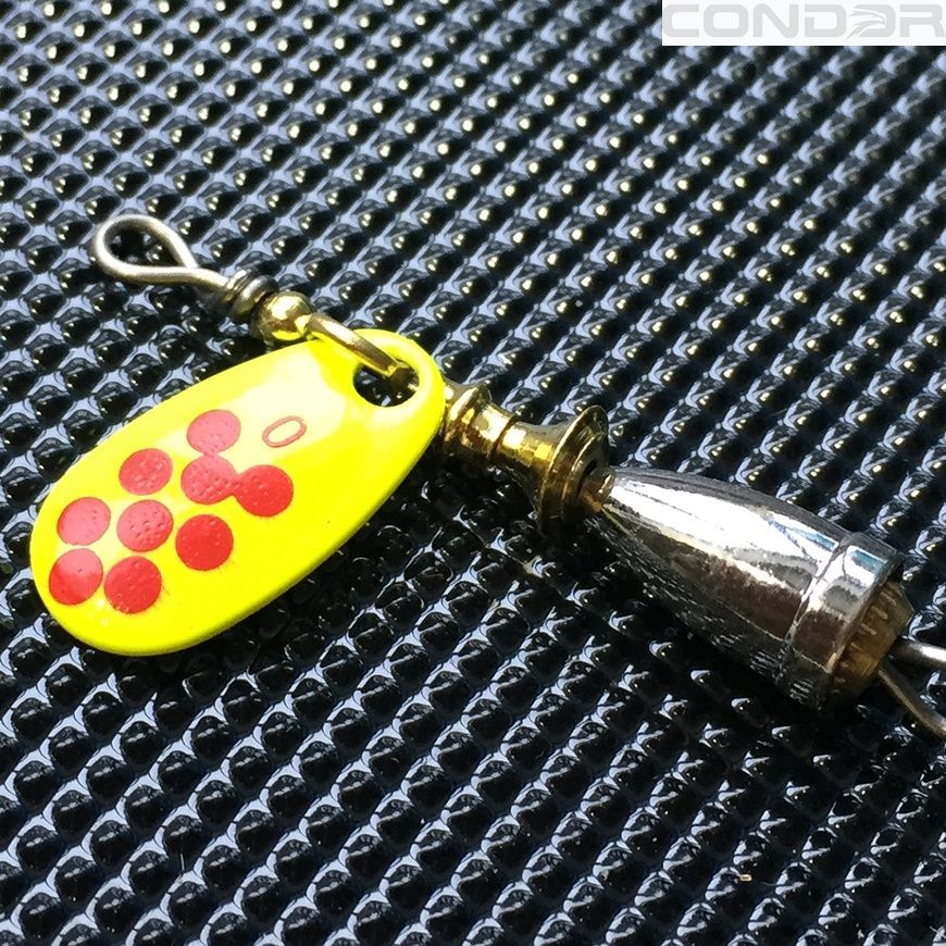 Блесна вертушка Condor Fishing Super Vibbra (5181) №0 3г Цвет: 196, фото 2