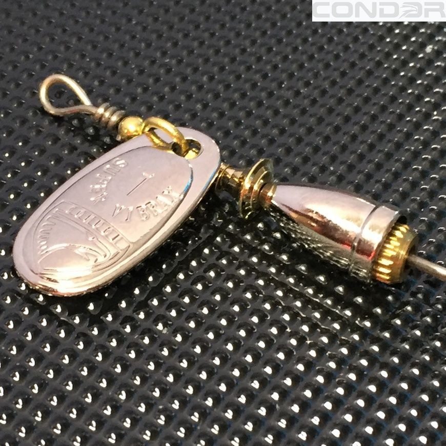 Блешня оберталка Condor Fishing Super Vibbra (5181) №1 4гр Колір: 115, фото 2