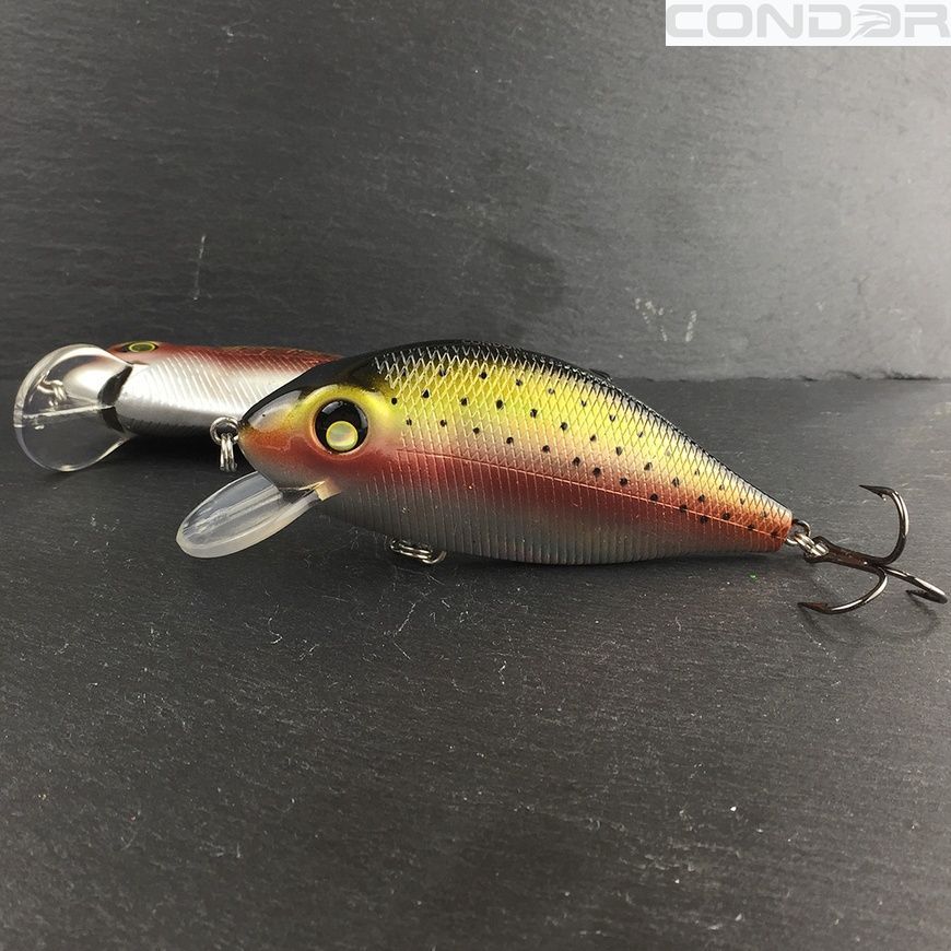 Воблер Condor Fishing Artful Crucian 110F 110мм 32г 0-2.0м Колір: 169, фото 2