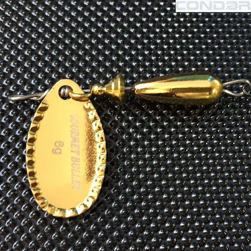 Блесна вертушка Condor Fishing Gourmet Bullet (5118) №1 6г Цвет: 307, фото 3