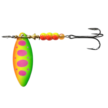 Блесна вертушка Condor Fishing Long Caterpillar (5102) №3 10г Цвет: 115, фото 1