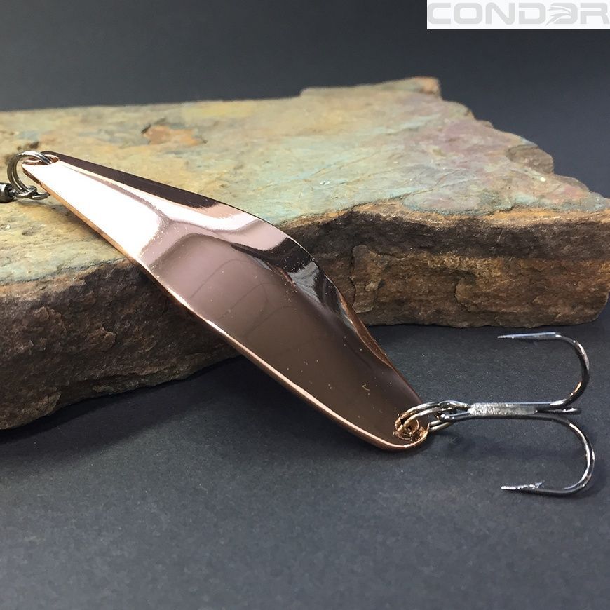 Блесна колебалка из латуни Condor Fishing (5865) 24г 80мм Цвет: 02, фото 2