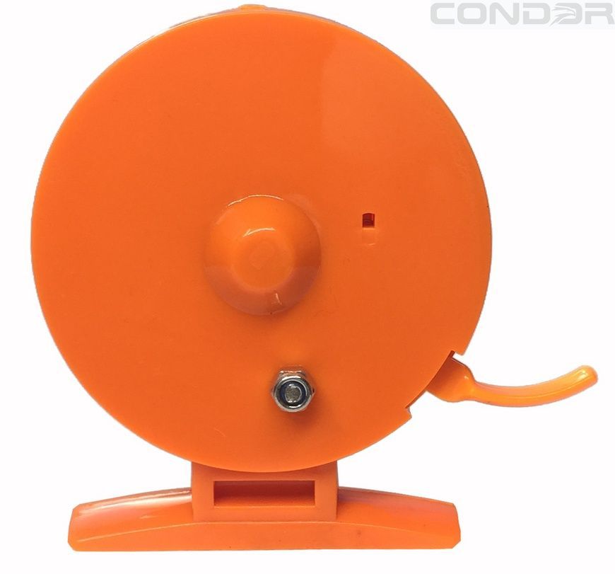 Катушка проводная Condor Fishing курковая большая &oslash;70мм оранжевая, фото 3
