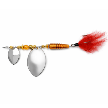 Блесна Вертушка Condor Fishing ручная работа 14г Цвет: R01, фото 1